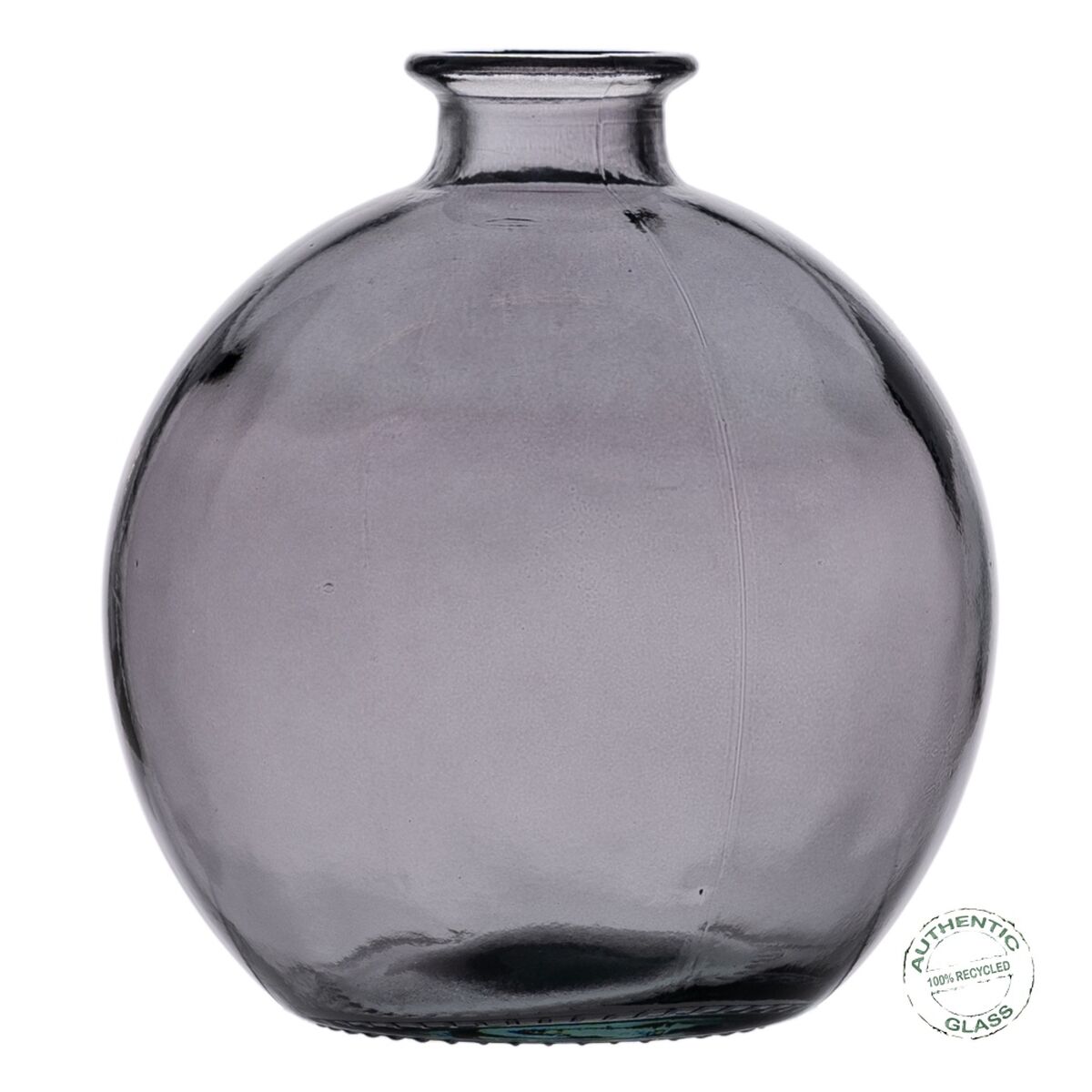 Vas Grå återvinningsglas 16 x 16 x 18 cm
